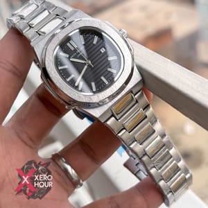 PatekPhilippe | Nautilous | Sweep movement | Quartz | Black Dial_img_0
