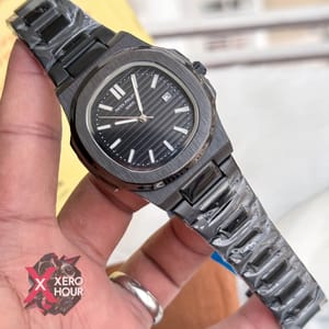 PatekPhilippe | Nautilous | Sweep movement | Quartz | Full Black_img_2