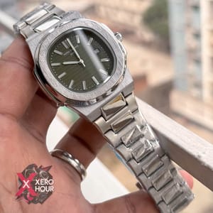 PatekPhilippe | Nautilous | Sweep movement | Quartz | Green Dial_img_0