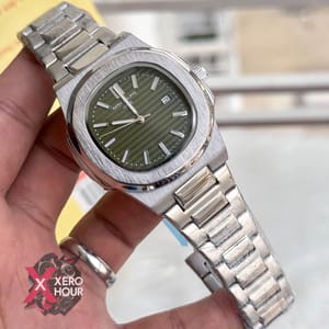 PatekPhilippe | Nautilous | Sweep movement | Quartz | Green Dial_img_1