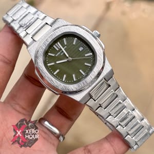 PatekPhilippe | Nautilous | Sweep movement | Quartz | Green Dial_img_8