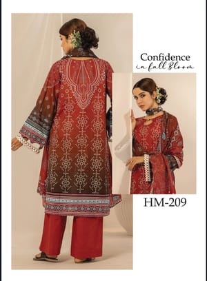 Pakistani 3-Piece Hooram Blooming (HMC-209)_img_0