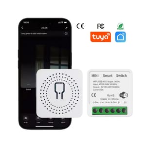 10A/16A Smart Home Automation ON/OFF Mini Smart Wifi Breaker DIY Switch Support 2 Way Control Tuya Smart Wifi Switch_img_1