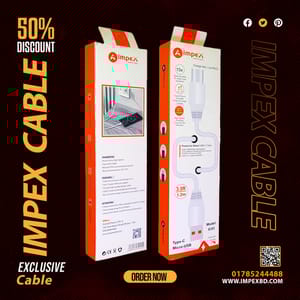 Impex Fast Strong Micro Cable Model-C-20 Pro