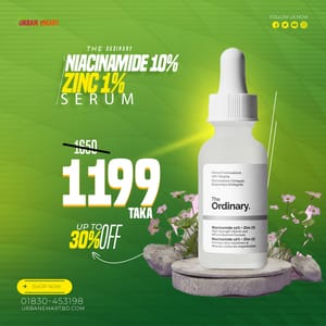 The Ordinary Niacinamide 10% + Zinc 1% Serum (30ml)