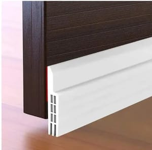 Premium Door Bottom Seal Strip Adhesive Under Door Silicone Sweep Weather Stripping Door Draft Stopper Rubber Strip Door Block for Doors and Windows
