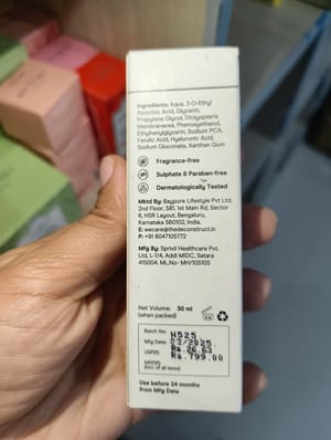 Deconstruct Vitamin C Serum For Face - 10% Vitamin C + 0.5 % Ferulic Acid 30ml_img_1