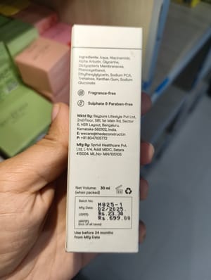 deconstruct Clearing Niacinamide Serum - 5 % Niacinamide + 2 % Alpha Arbutin 30ml_img_1