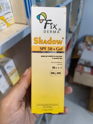 Fixderma Shadow Sunscreen For Oily Skin SPF 50+++Gel 75g_img_1