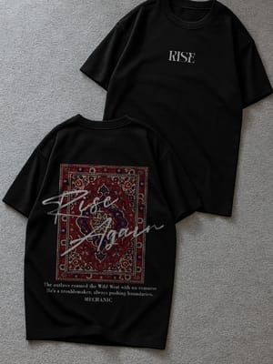 Printed Drop Shoulder