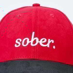 Episodes Sober Red Suede Cap_img_3