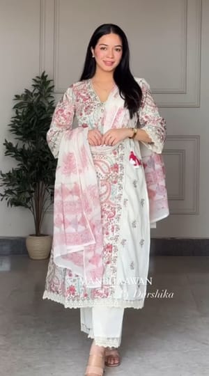 “Ruhani” – Pure Cotton Pakistani Inspired Suit Set (VIRAL)