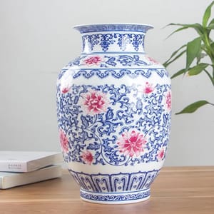 Ceramic colored flower vase (Big)