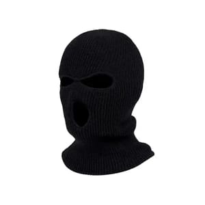 Skimask 3 Hole Balaclava – Black