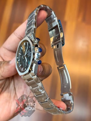 Edifice Master Grade || Japan Movement | Chain Style | SIlverBlack Dial | Slim Series_img_1