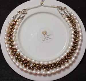 Premium Quality 3 layer Pearl Necklace_img_1