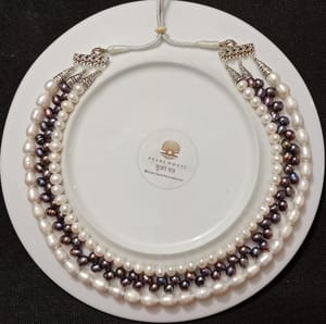 Premium Quality 3 layer Pearl Necklace_img_1