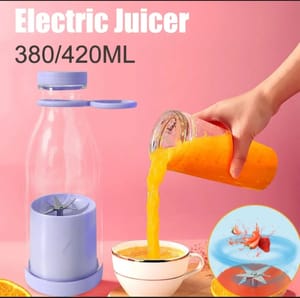 Portable juice blender
