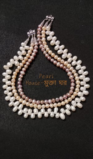 Premium Quality 3 layer Pearl Necklace_img_0