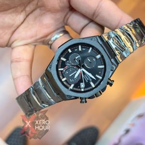 Edifice Master Grade || Japan Movement | Chain Style | Full black_img_1