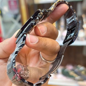 Edifice Master Grade || Japan Movement | Chain Style | Full black_img_3