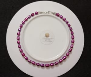 Purple Colour Pearl Necklace_img_0