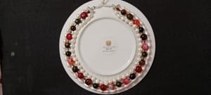 Exclusive Pearl & Stone combination 3 Layer Necklace_img_0
