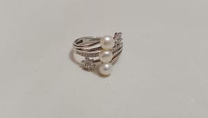 Pearl Adjustable Finger Ring_img_0