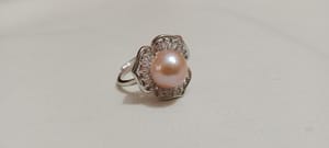 Pearl Adjustable Finger Ring_img_0