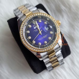 Rolex Day Date || Dual Tone || Stone Blue || AA+ Grade_img_1
