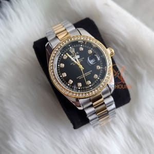 Rolex Day Date || Dual Tone || Stone Black || AA+ Grade_img_1