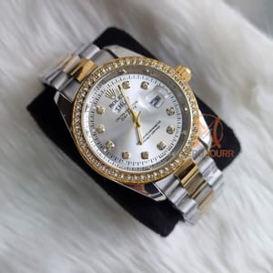 Rolex Day Date || Dual Tone || Stone White || AA+ Grade_img_0
