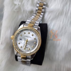 Rolex Day Date || Dual Tone || Stone White || AA+ Grade_img_2