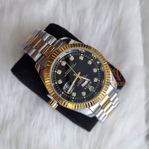Rolex Day Date || Dual Tone || Black || AA+ Grade_img_0