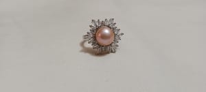 Pearl Adjustable Finger Ring_img_0