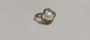 Pearl Adjustable Finger Ring_img_0