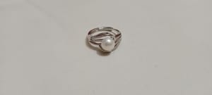 Pearl Adjustable Finger Ring_img_1