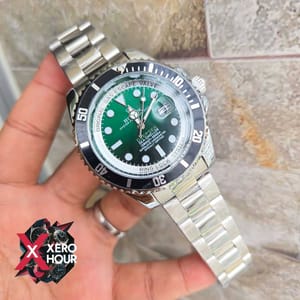 Rolex Sea-Deweller || Version 2 || Silver Black Green Dial ||_img_3