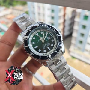 Rolex Sea-Deweller || Version 2 || Silver Black Green Dial ||_img_0