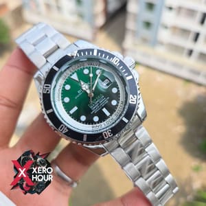 Rolex Sea-Deweller || Version 2 || Silver Black Green Dial ||_img_1