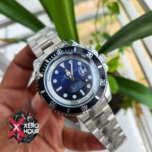 Rolex Sea-Deweller || Version 2 || Silver Black Bezel Blue Black gradiant ||_img_4