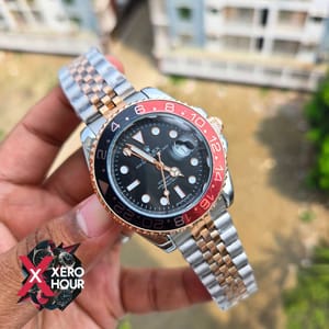 Rolex GMT Master 2 || Version 2 || Dual Tone Bronze Bezel Cola dial_img_4