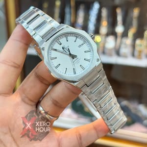 Edifice Master Grade || Japan Movement | Chain Style | Full White Dial_img_2