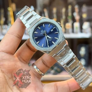 Edifice Master Grade || Japan Movement | Chain Style | Full Blue_img_1