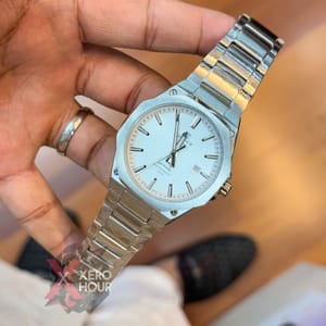 Edifice Master Grade || Japan Movement | Chain Style | Full White Dial_img_1