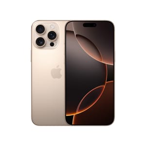 apple iPhone 16 Pro Max 256GB Desert Titanium 5G With FaceTime - Middle East Version (all colour available)