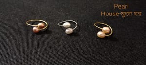 Pearl Adjustable Finger Ring_img_3