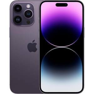 I phone 14 pro max 256 GB Deep Purple 5G With FaceTime - Middle East Version