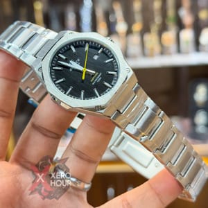 Edifice Master Grade || Japan Movement | Chain Style | Silver with black yellow accent_img_2