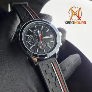 Tommy Hilfiger Silicon Watch | Black_img_0